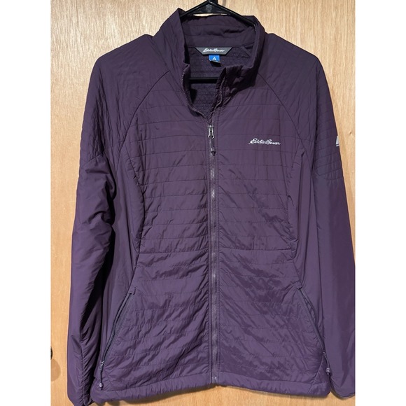 Eddie Bauer Women's First Ascent Plum Puffer Jacket XL - Picture 1 of 6